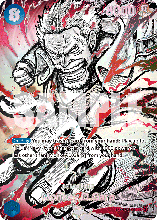 Haki SP · Special Card: Monkey.D.Garp OP12-056