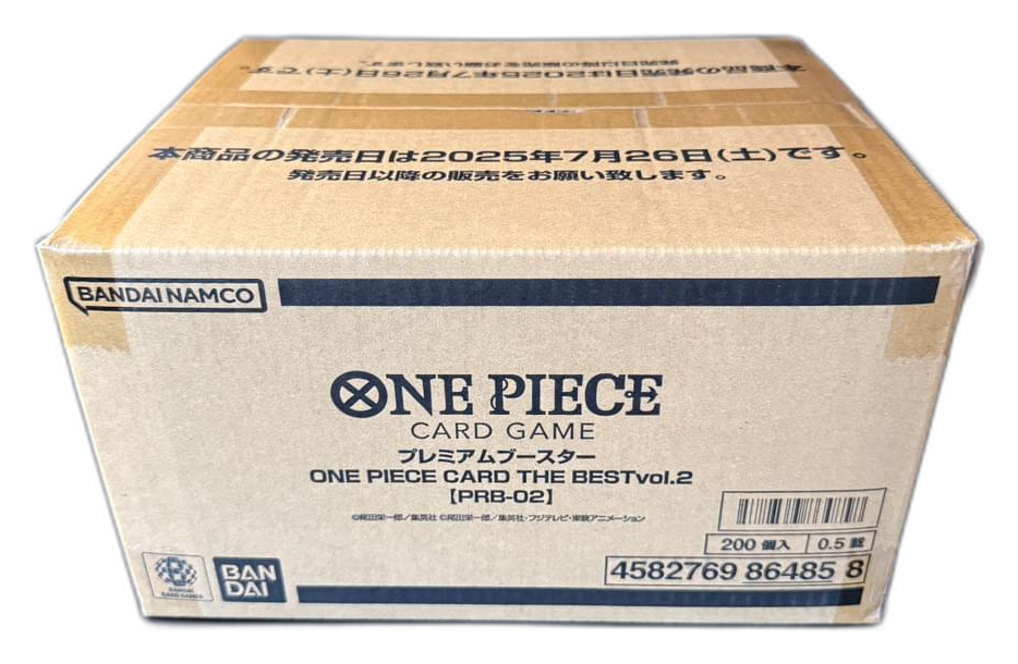 One Piece Card Game – ONE PIECE CARD THE BEST vol.2 (PRB-02) Booster Case – Japanisch