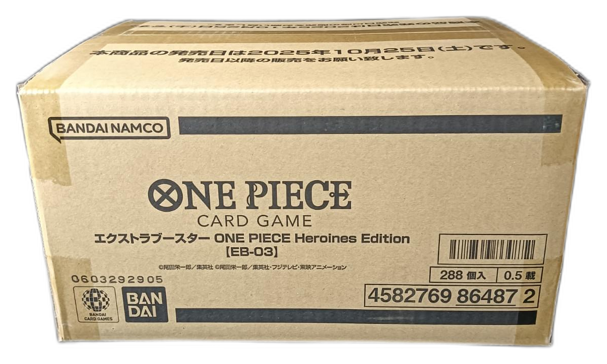 One Piece Card Game – ONE PIECE Heroines Edition (EB-03) Booster Case – Japanisch