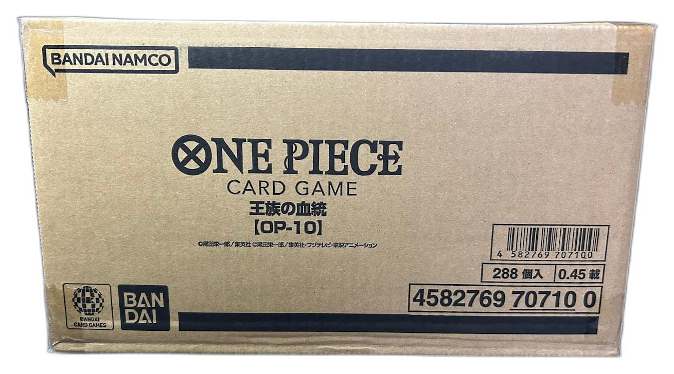 One Piece Card Game – Royal Blood (OP-10) Booster Case – Japanisch
