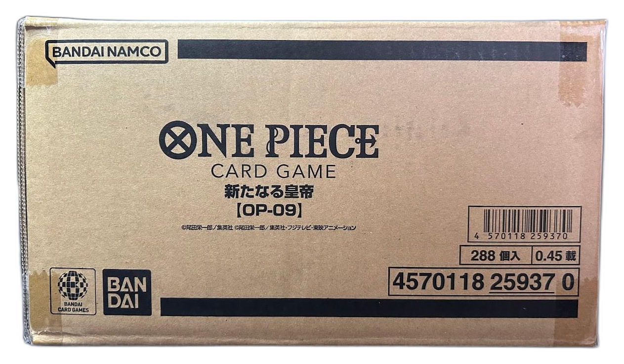 One Piece Card Game – Emperors in the New World (OP-09) Booster Case – Japanisch