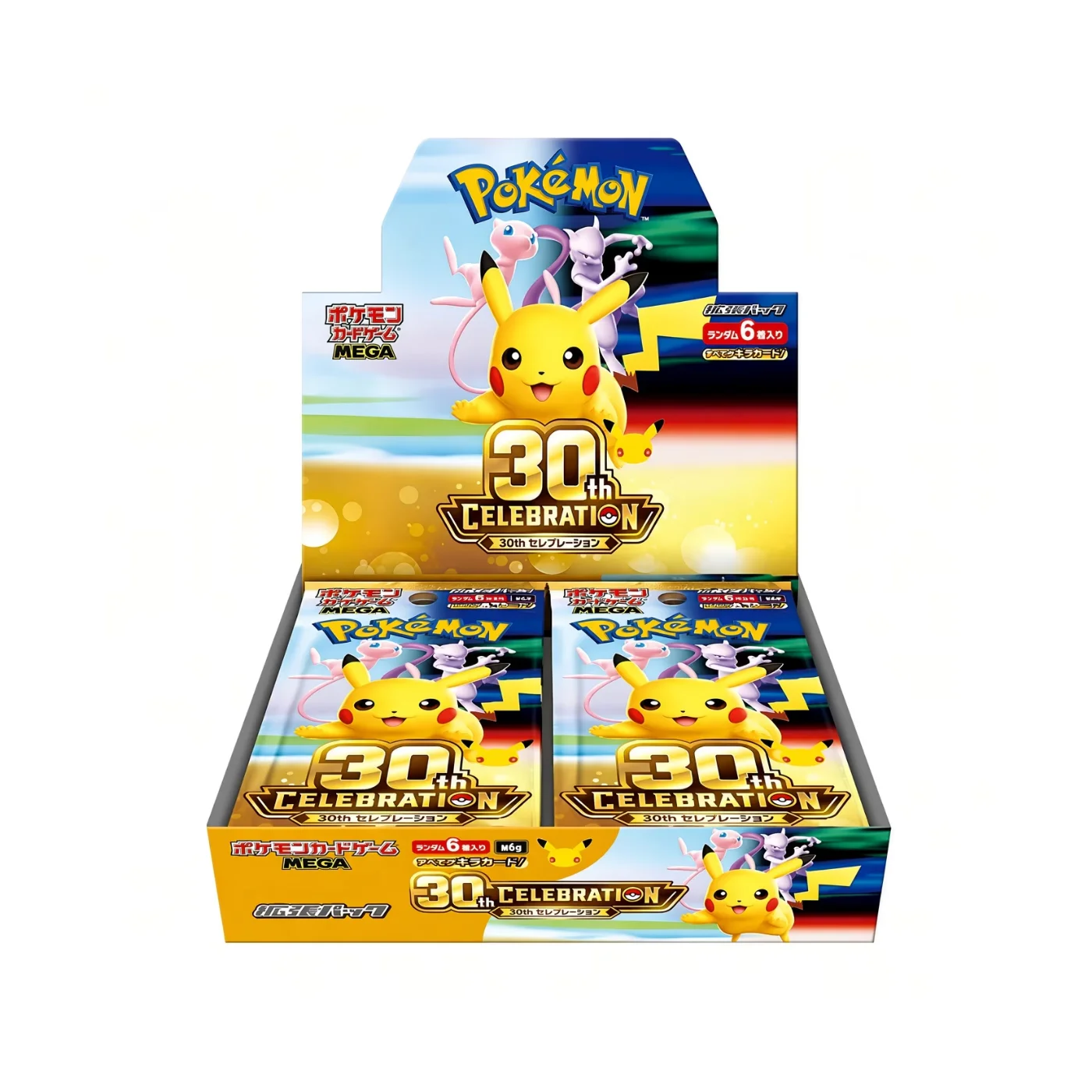 Pokémon TCG „30th CELEBRATION“ (M6a) - Booster Display (Japanische Edition