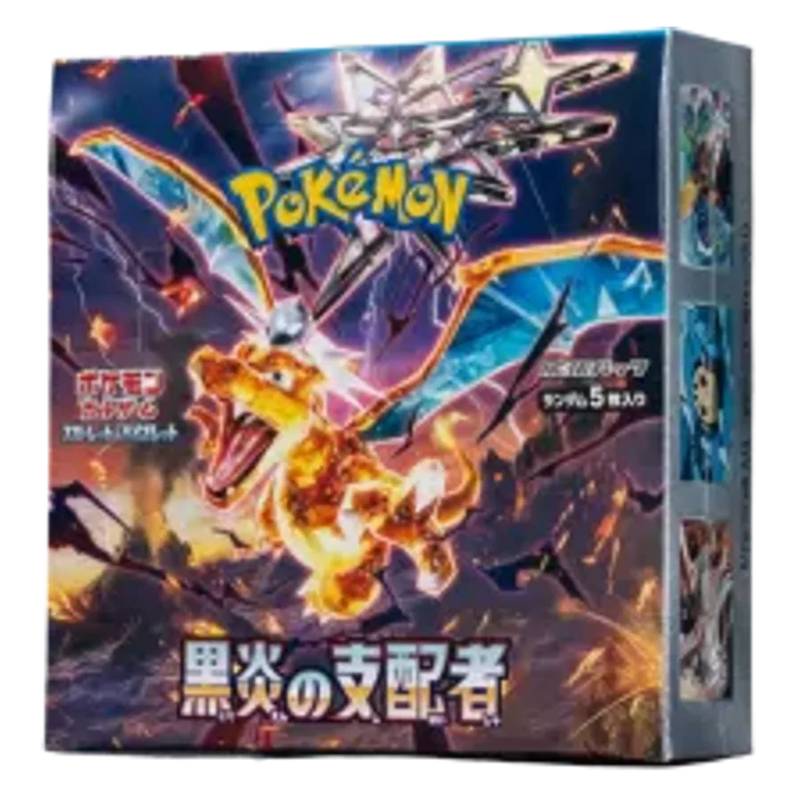 Pokémon TCG – Ruler of the Black Flame (SV3) Booster Display – Japanisch