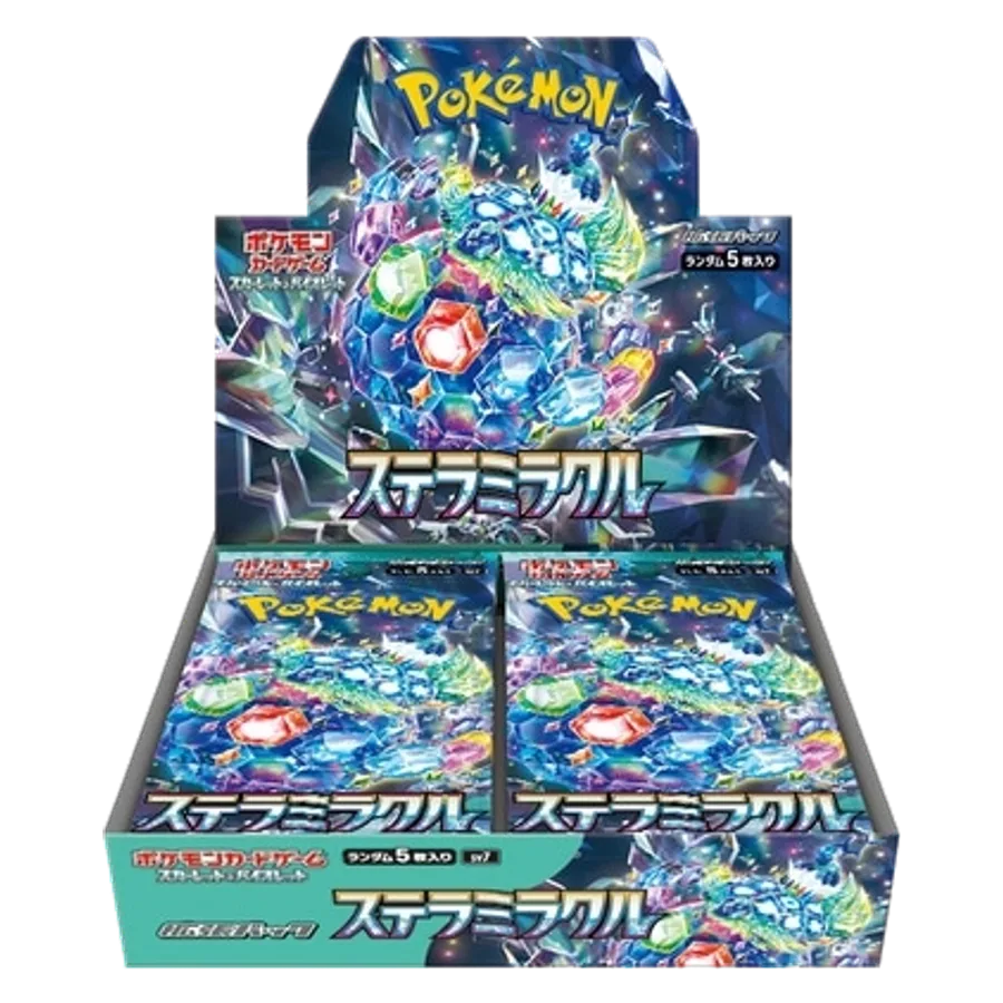 Pokémon TCG – Stellar Miracle (SV7) Booster Display – Japanisch
