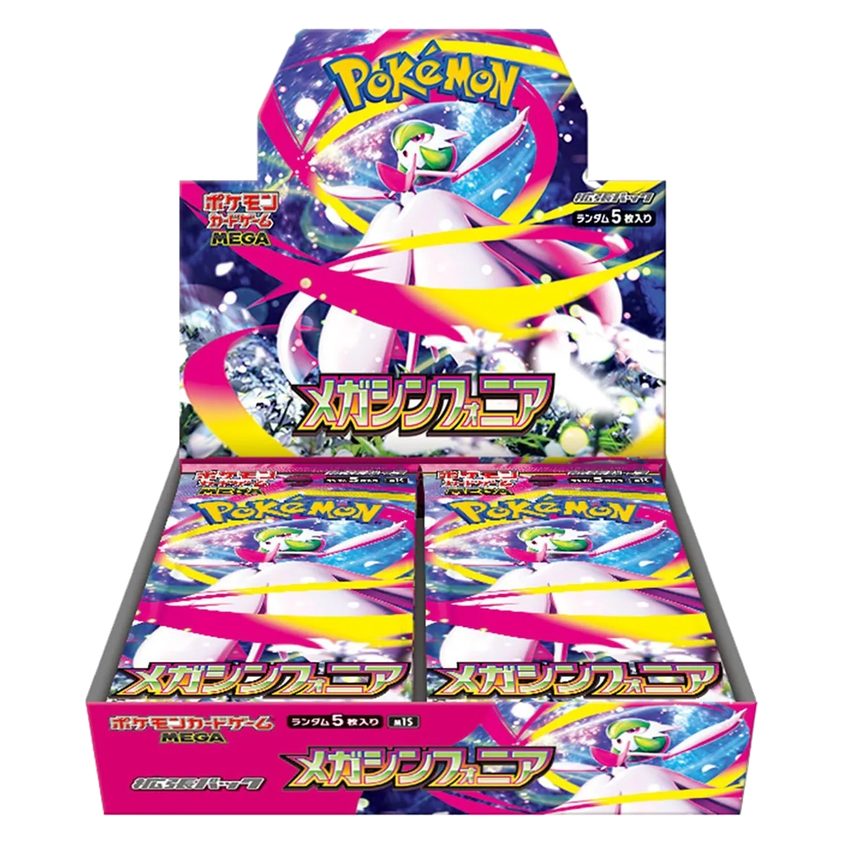Pokémon TCG – Mega Symphonia (M1S) Booster Display – Japanisch