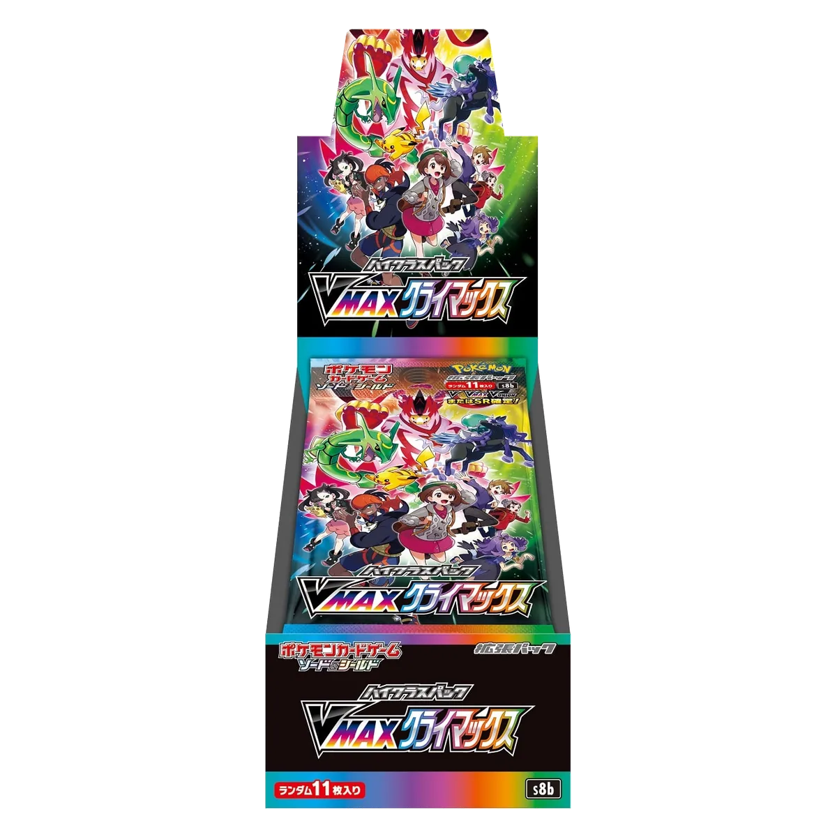 Pokémon TCG – VMAX Climax (S8b) Booster Display – Japanisch