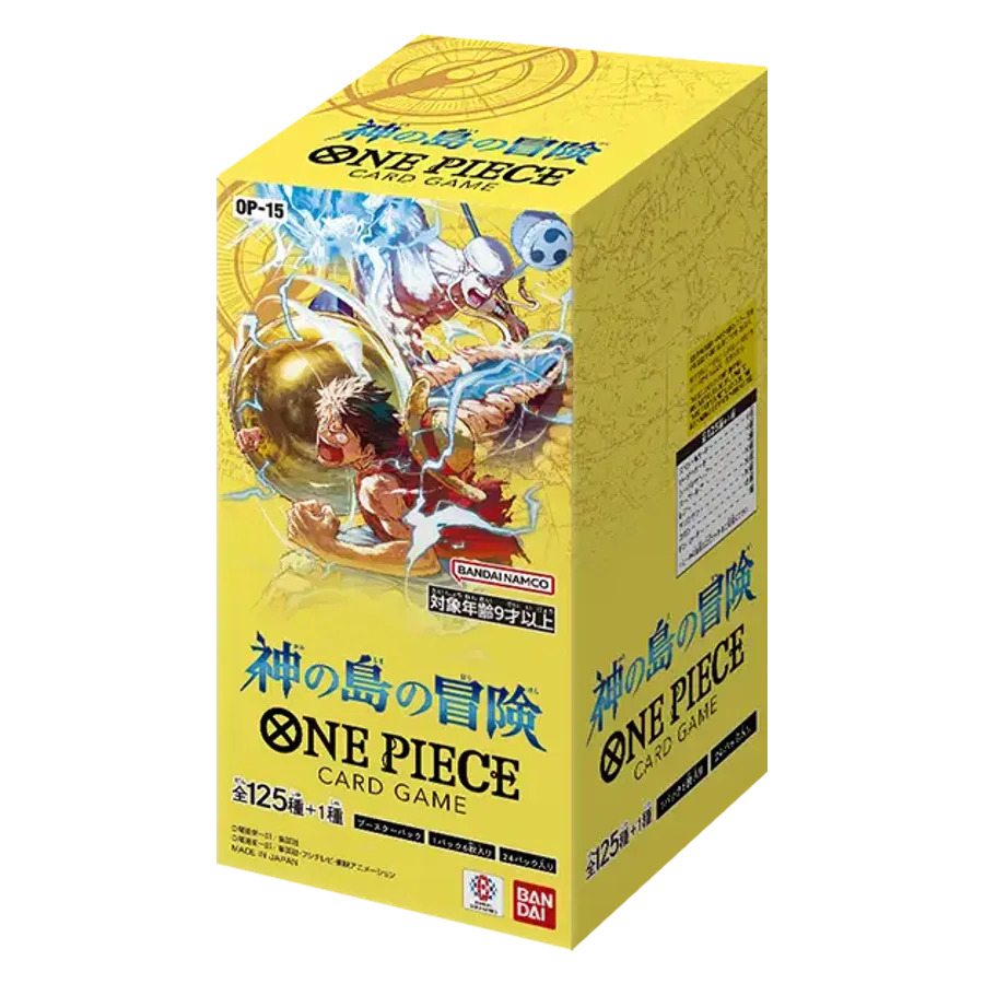 One Piece Card Game – Adventure on KAMI’s Island (OP-15) Booster Display – Japanisch