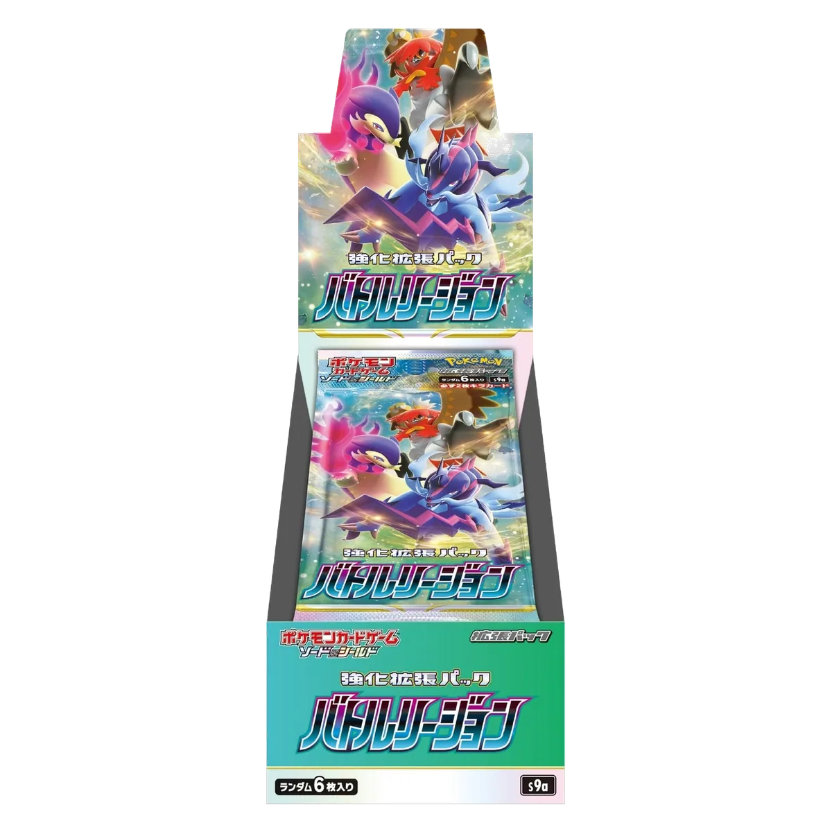 Pokémon TCG – Battle Region (S9a) Booster Display – Japanisch
