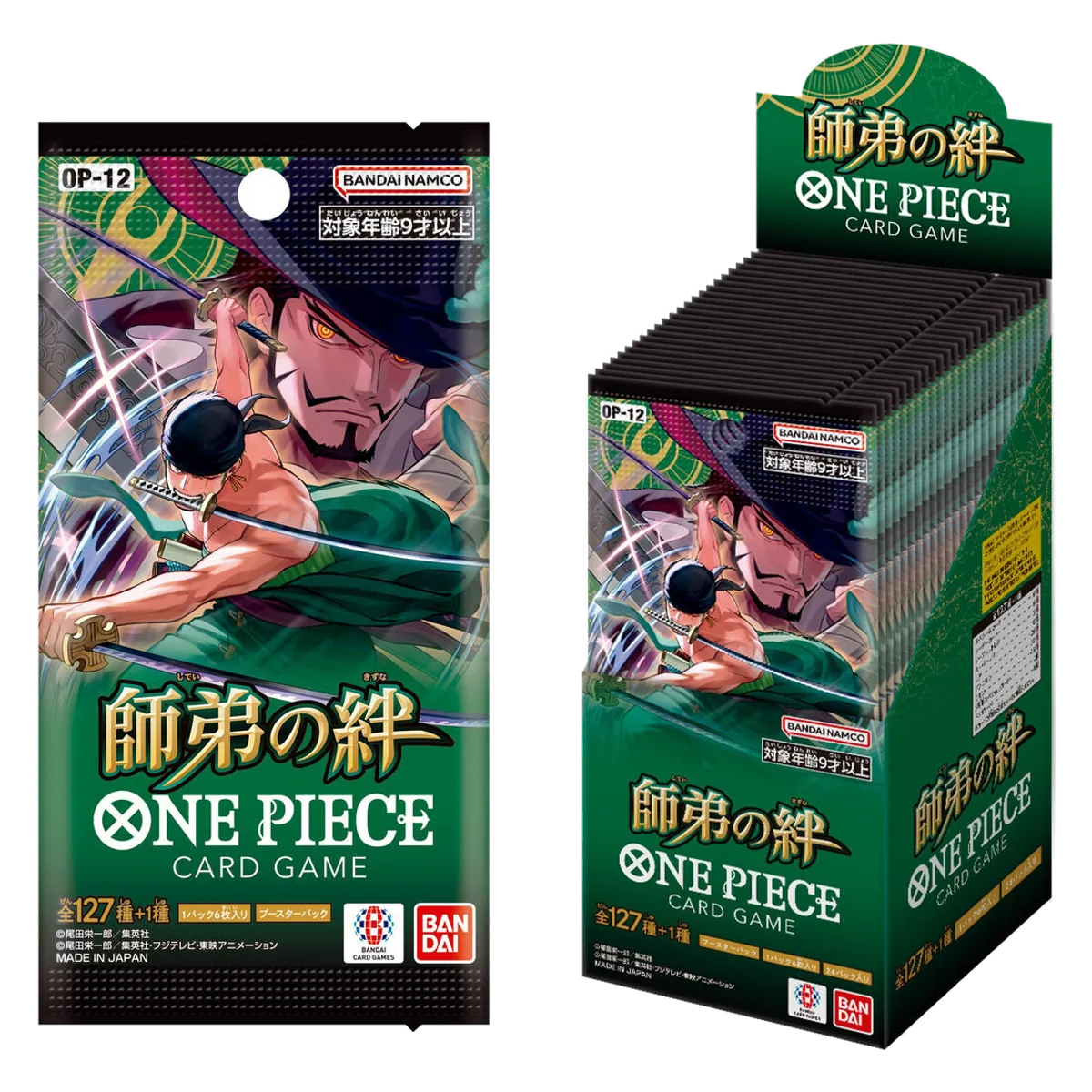 One Piece Card Game – Legacy of the Master (OP-12) Booster Display – Japanisch