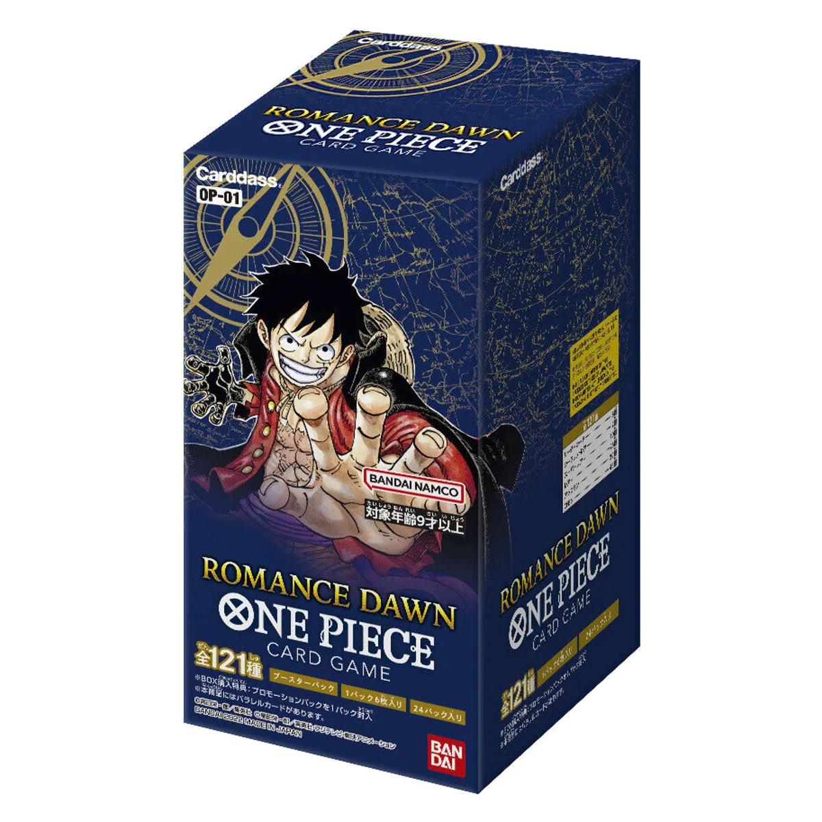 One Piece Card Game – Romance Dawn (OP-01) Booster Display – Japanisch