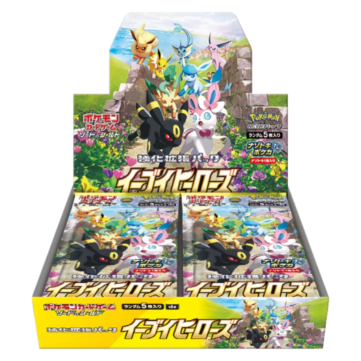 Pokémon TCG – Eevee Heroes (S6a) Booster Display – Japanisch