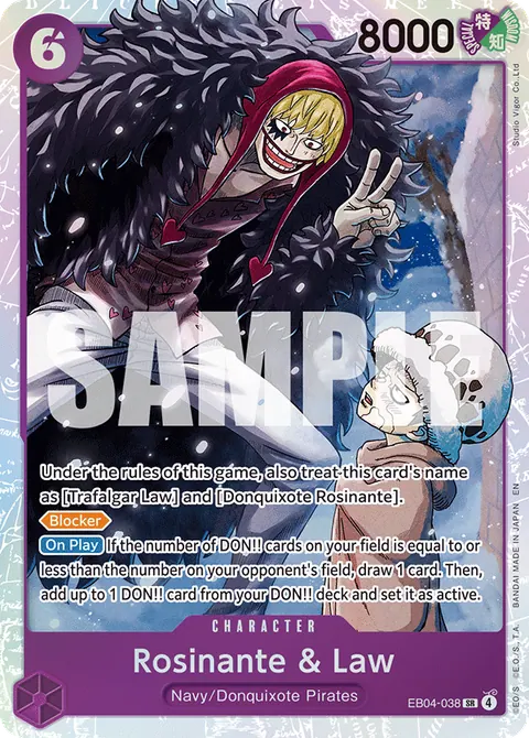 Rosinante & Law (Alternate Art)