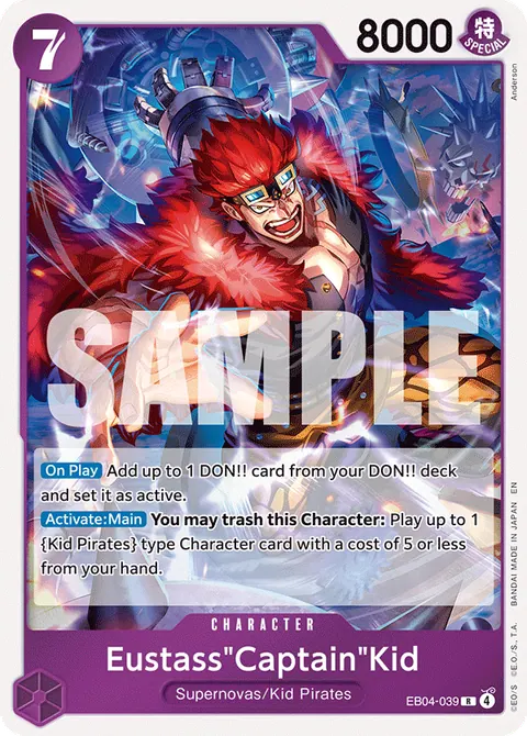 Eustass"Captain"Kid - EB04-039