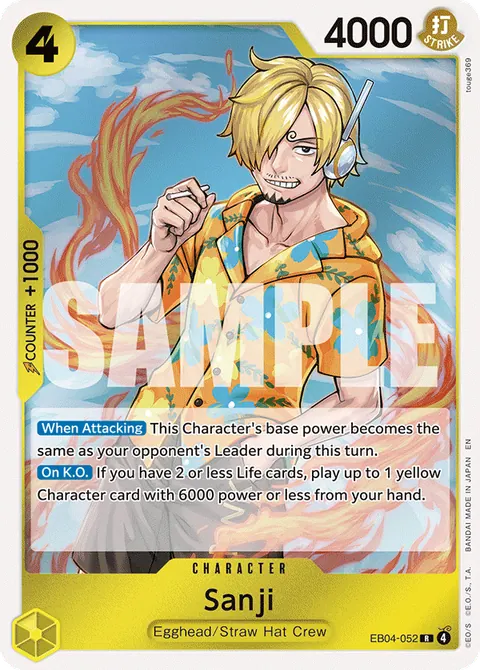Sanji (EB04-052) (Alternate Art)