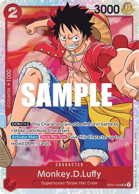 Monkey.D.Luffy (OP01-024) (Alternate Art)
