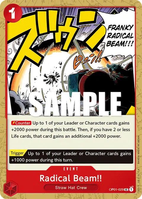Radical Beam!! (Jolly Roger Foil)