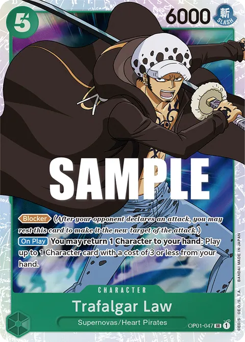 Trafalgar Law (OP01-047) (Alternate Art)