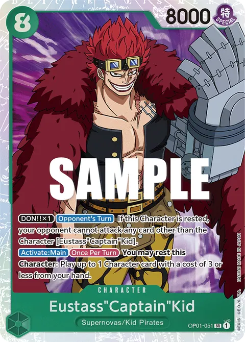 Eustass"Captain"Kid (OP01-051) (Alternate Art)