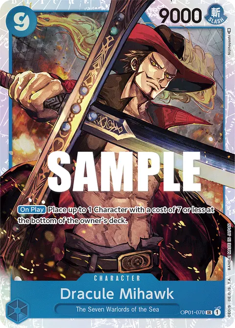 Dracule Mihawk (OP01-070) (Reprint)