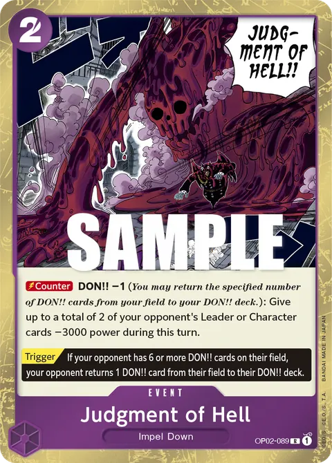 Judgment of Hell (Jolly Roger Foil)