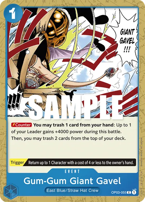 Gum-Gum Giant Gavel (Jolly Roger Foil)