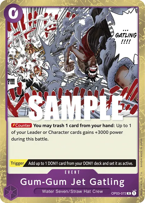 Gum-Gum Jet Gatling (Reprint)