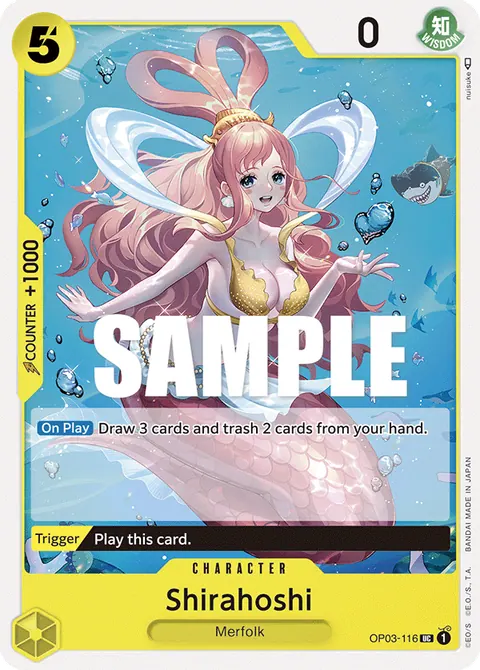Shirahoshi (OP03-116) (Jolly Roger Foil)