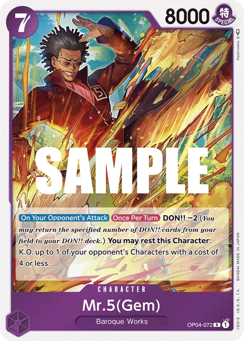 Mr.5 (Gem) (Alternate Art)