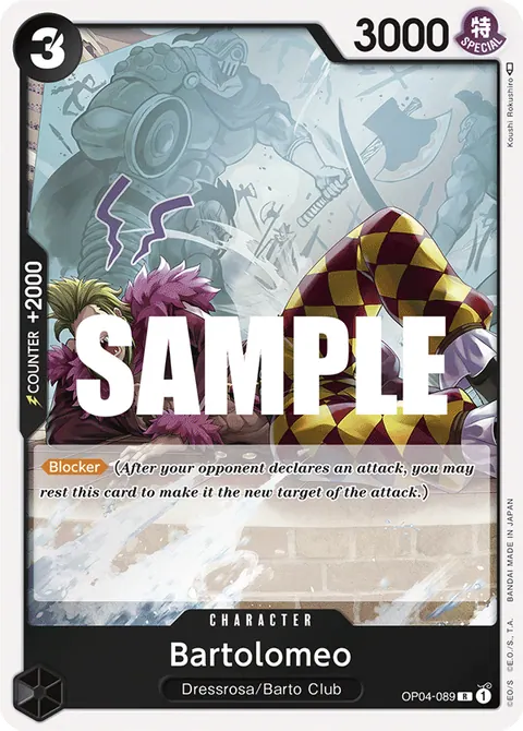 Bartolomeo (OP04-089) (Reprint)