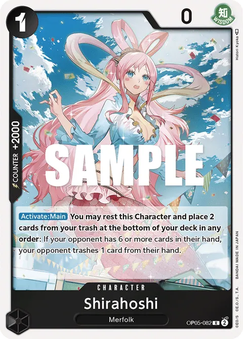Shirahoshi (OP05-082) (Jolly Roger Foil)