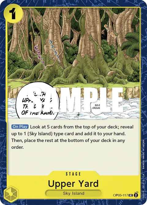 Upper Yard (Jolly Roger Foil)