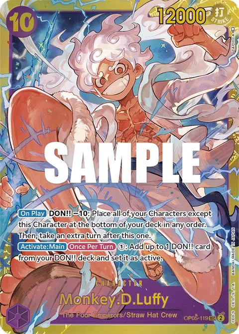 Monkey.D.Luffy (OP05-119) (Reprint)