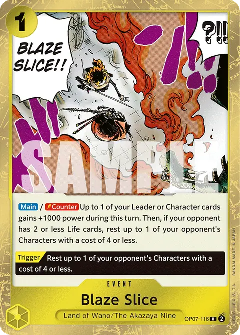 Blaze Slice (Reprint)
