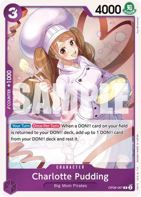 Charlotte Pudding - OP08-067 (Reprint)