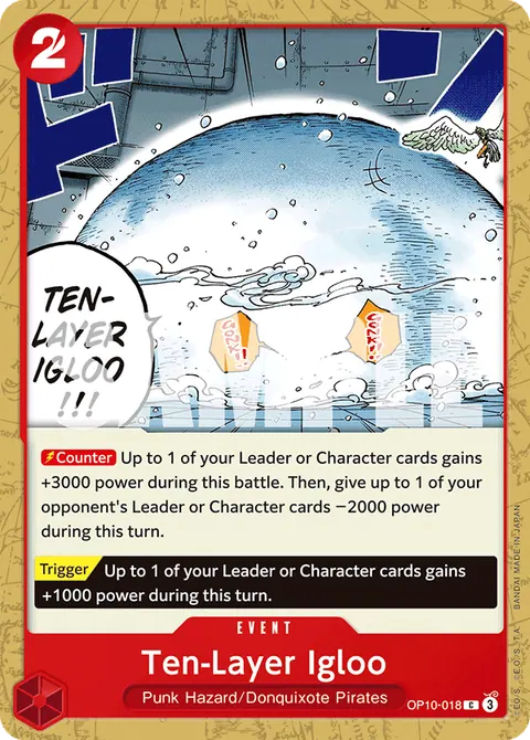 Ten-Layer Igloo (Pirate Foil)