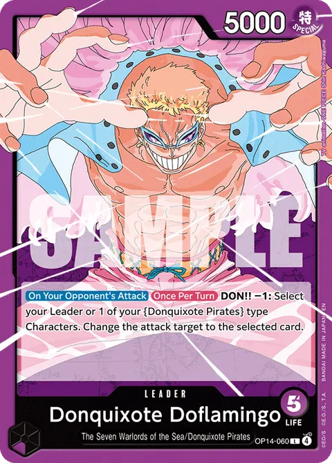 Donquixote Doflamingo - OP14-060 (Alternate Art)