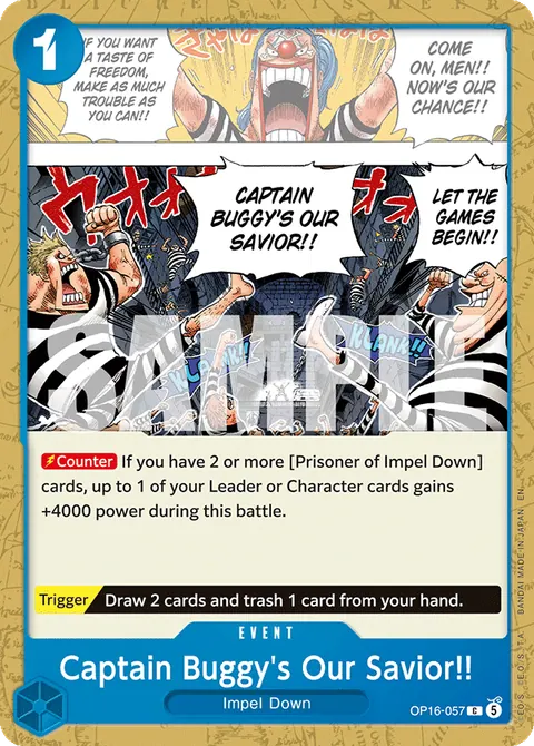Captain Buggy's Our Savior!!