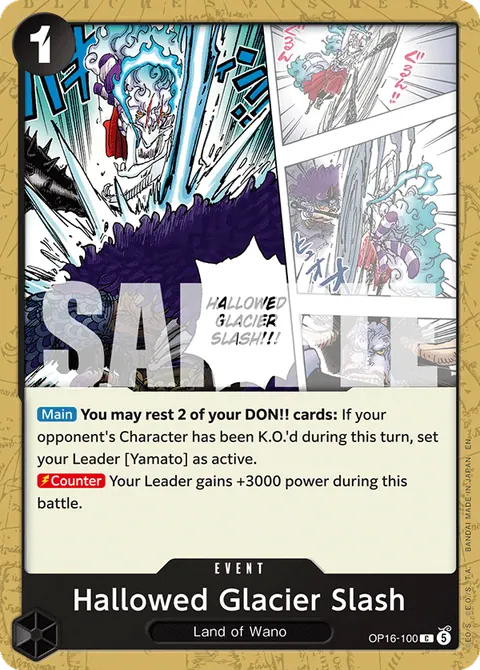 Hallowed Glacier Slash