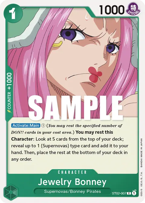 Jewelry Bonney - ST02-007 (Pirate Foil)