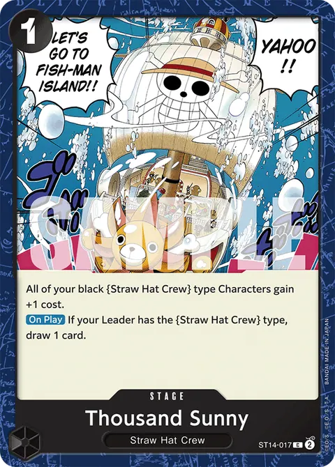 Thousand Sunny (Pirate Foil)