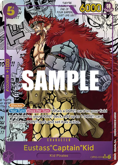 Eustass"Captain"Kid (Manga Rare)