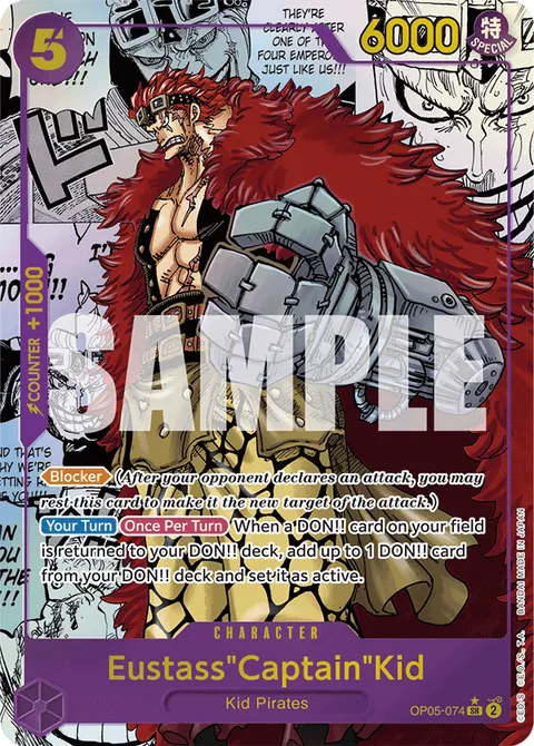 Eustass"Captain"Kid (Manga Rare)