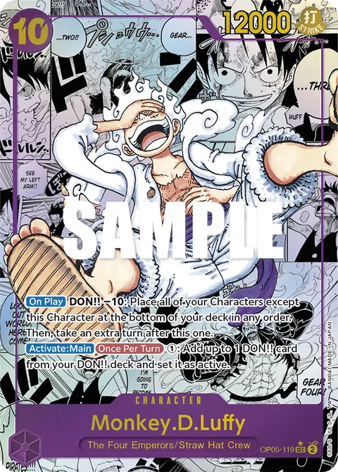 Monkey.D.Luffy (Manga Rare)