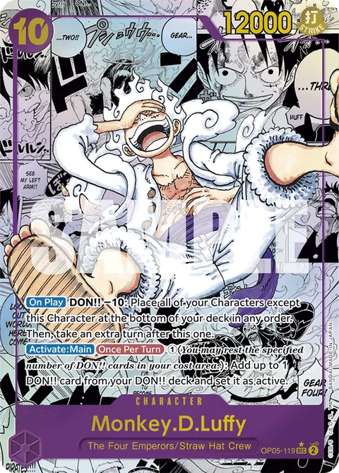 Monkey.D.Luffy (Manga Rare)