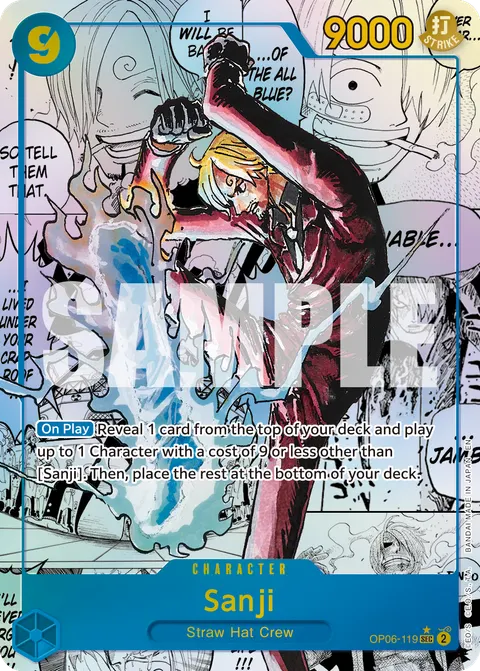 Sanji (Manga Rare)