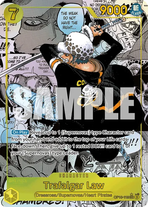 Trafalgar Law (Manga Rare)