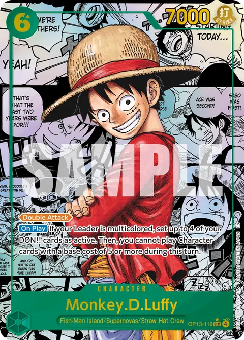 Monkey.D.Luffy (Manga Rare)