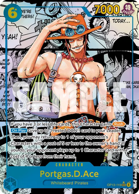 Portgas.D.Ace (Manga Rare)