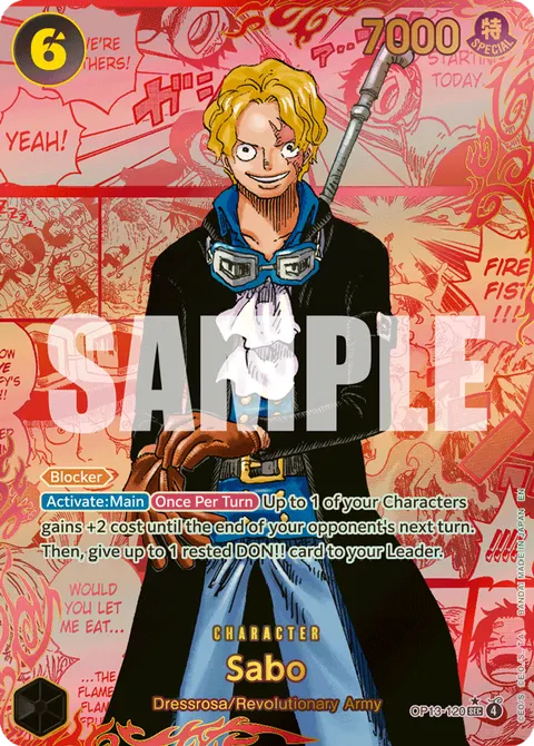 Sabo (Red Super Parallel)
