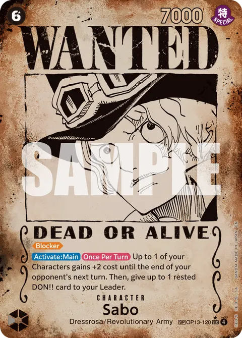 Sabo (Wanted Poster)